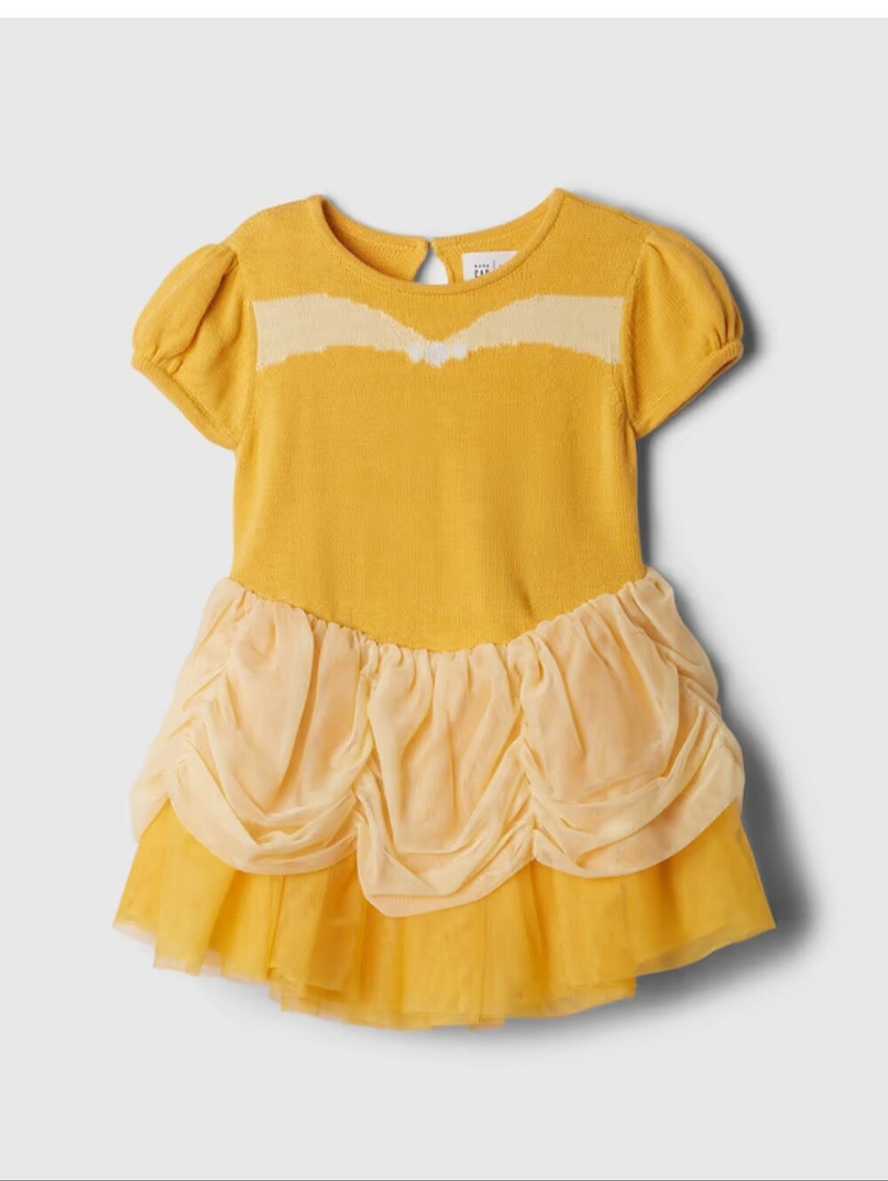 Gap × Disney Toddler Belle Tulle Dress Size 18-24 Months